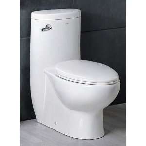   Siphonic Toilet 28 x 18 x 31 Luxury White Porcelain Toilet with S Trap