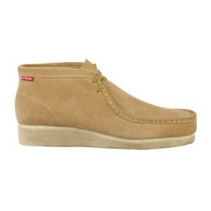 CLARKS Mens Padmore Moccasin Boots Sand Suede 78733  