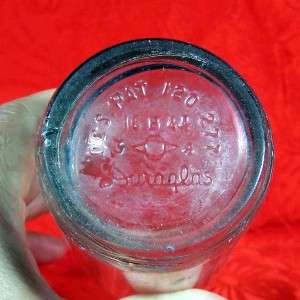   Pepsi Cola Embossed Logo Textured Soda Bottle Clear Glass 1944  