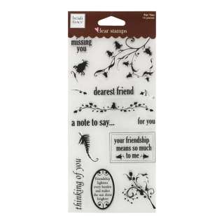   Heidi Grace Designs Assorted Craft Clear Stamps 020335030763  