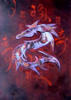 Feng Shui Dragon Painting, Chinese Painting Dragon  