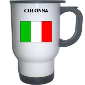  Italy (Italia)   COLONNA White Stainless Steel Mug 