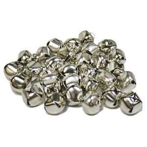   Bag 3/4 (20mm) Silver Jingle Bells   Pkg of 144 Bells