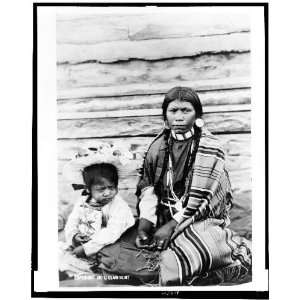  Columbia mother,Colville Indian Reservation,1911,WA