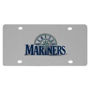  Seattle Mariners MLB License/Logo Plate Sports 