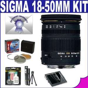  Sigma 18 50mm f/3.5 5.6 DC HSM Lens & Filters & Lens 