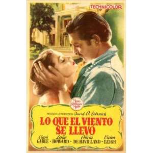  Poster (11 x 17 Inches   28cm x 44cm) (1939) Spanish Style D  (Clark 