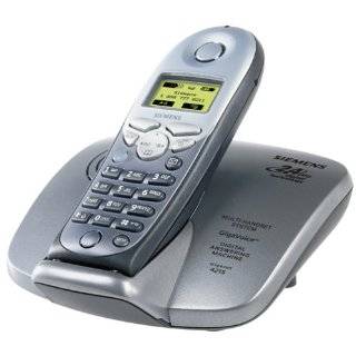 Siemens 4215 Gigaset 2.4 GHz DSS Expandable Cordless Phone (Silver and 