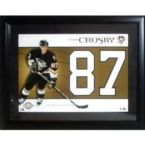 Sidney Crosby Pittsburgh Penguins Unsigned Number Collage 