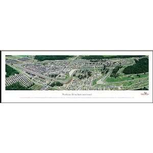   Glen International Aerial   Framed Poster Print