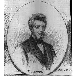   Coxon Acton,1823 1898,police commissioner,reformer,politician,American