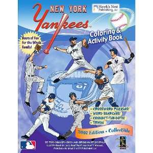  Hawks Nest Publishing New York Yankees Coloring & Activity 