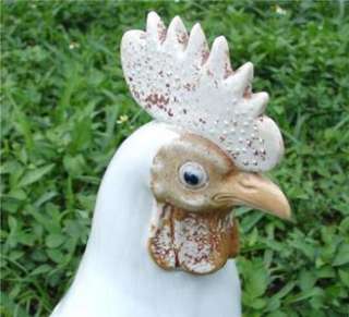 Antique Chinese Porcelain Cockerel Rooster Celadon Body  