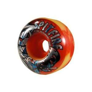  Spitfire Shrooms Red/Yellow 53mm Wheels
