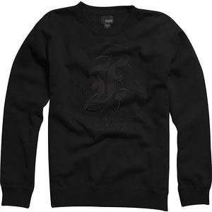  Fox Racing El Toro Fleece Crew Sweater   Small/Black 
