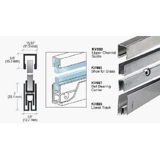 CRL Single Showcase Sliding Track Ball Bearing Package Assembly   12 