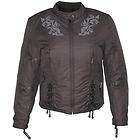 Xelement Womens Tri Tex Jacket with Reflective Steer Head Flower 