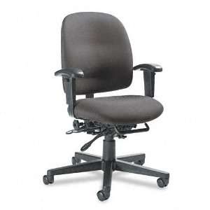   shoulder strains.   Stain resistant upholstery keeps work area clean