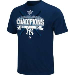   York Yankees Youth 2010 American League Champions Were In T Shirt