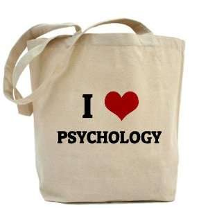  I Love Psychology Love Tote Bag by  Beauty