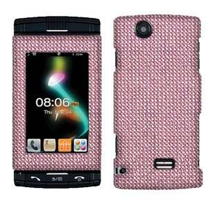 New For AT&T Sharp STX 2 FX Phone Pink Crystal Full Bling Stone Hard 