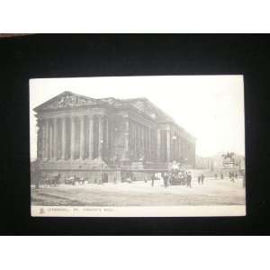1910s TUCK Town & City, St. Georges Hall, Liverpool UK not 