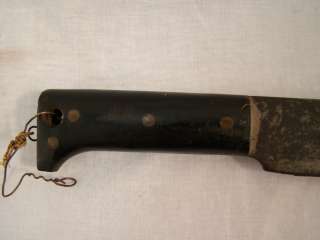 Old WWII Legitimus Collins & Co 1250 Machete BUSH KNIFE Canadian 