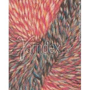  Katia Tundra Yarn 6700 Salmon/Teal/Apricot/Brown Arts 