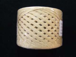 Neutral Tan Paper Craft Ribbon ~RAFFIA~ 100 Yard Roll  