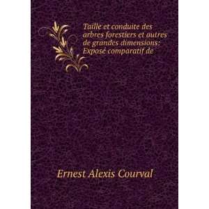   dimensions ExposÃ© comparatif de . Ernest Alexis Courval Books