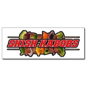  36 SHISH KABOBS 1 DECAL sticker kebab middle east eastern 