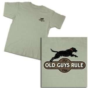 Elite Designs OG517 M Old Guys Rule Top Dog Mens Cotton Tee Shirt 