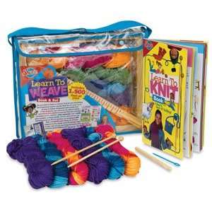  Shure Learn to Knit or Weave Sets   Learn to Knit Arts 