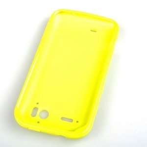 NEEWER® YELLOW MILK SKIN Soft Rubber TPU Gel Back Case Cover For HTC 