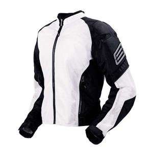  Shift Racing Womens Airborne Jacket   2008   Small/White 