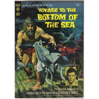 Voyage to the Bottom of the Sea Comic Book #4, Gold Key 1966 FINE+ 
