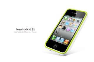 SGP Neo Hybrid 2S Pastel Series Case [Alpine Lime] for Apple iPhone 4S 