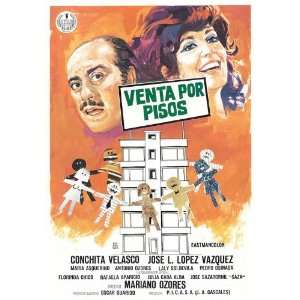  Venta por pisos (1972) 27 x 40 Movie Poster Spanish Style 