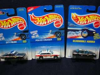 Hot Wheels   Police Cruiser #577, City Police #622 and K 9 Police 