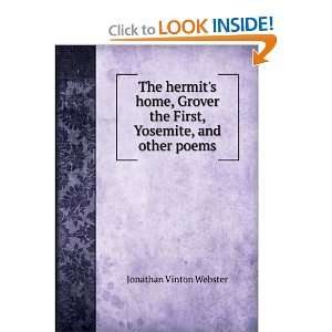   the First, Yosemite, and other poems Jonathan Vinton Webster Books