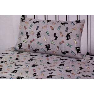  Cool Covers Coolcovers Twin Sheet Set Skating Skateboard 