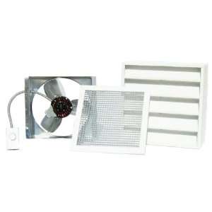   ES 1100 QuietCool Fan   Garage Wall Fan, Does not Include thermostat
