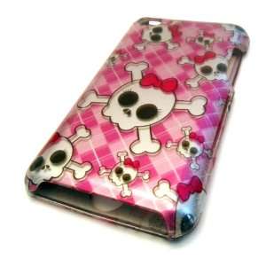  Apple Ipod Touch 4 4th Gen Pink Checkered Emo Baby Skull 