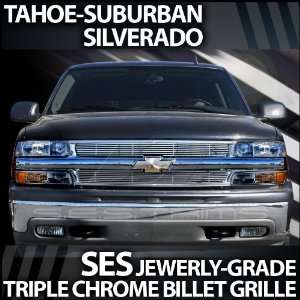  2000 2006 Chevy Tahoe SES Chrome Billet Grille Automotive
