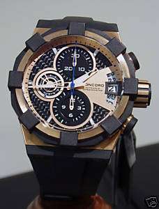 Concord C1 Rose Gold Sport Chronograph Watch 0320012  