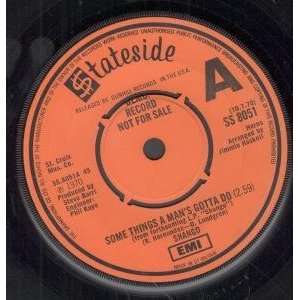   MANS GOTTA DO 7 INCH (7 VINYL 45) UK STATESIDE 1970 SHANGO Music