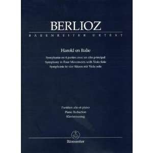  Berlioz, Hector Harold in Italy Op 16 Score and Part for 