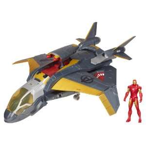  Avengers Quinjet Attack Vehicle w/ Iron Man Toys & Games