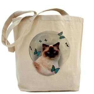  Ragdoll Against Moon Pets Tote Bag by  Beauty