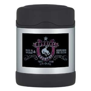    Thermos Food Jar Cowgirl Country Wild and Untamed 